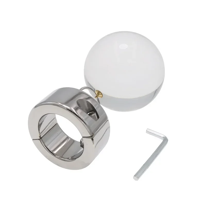 Male Semen Lock Scrotum Lasting Time Delay Ejaculation Ball Stretcher Sex Toy For Men Bondage Cock Rings Locking Penis Erection