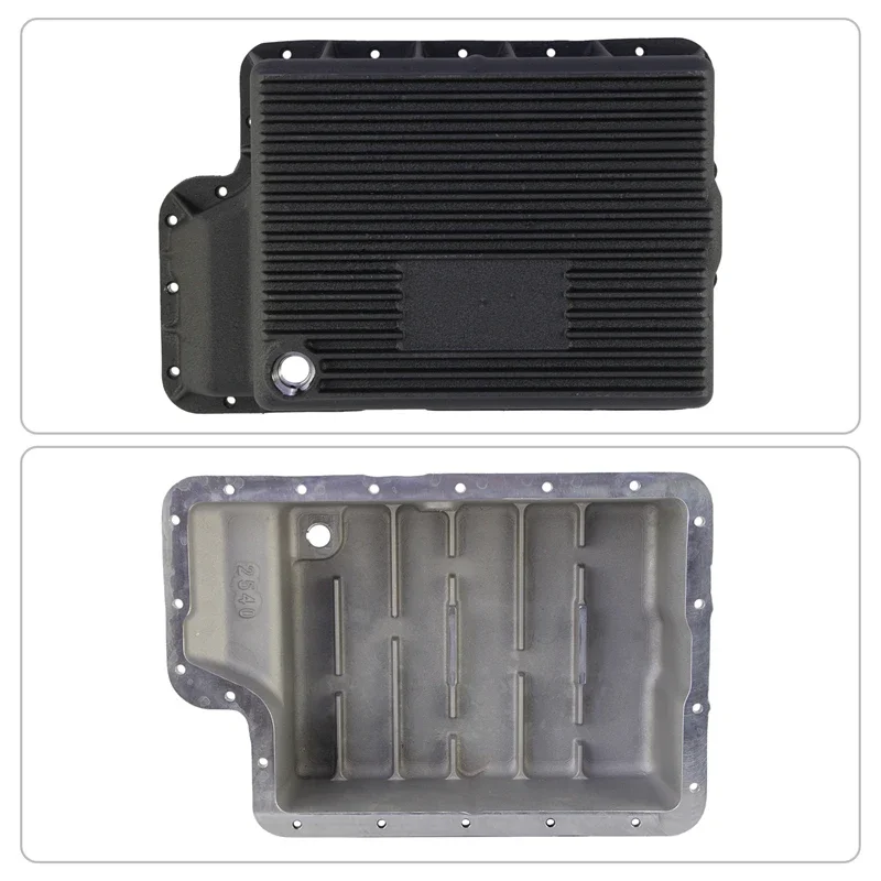 Transmisión de Alto Rendimiento y Gran Capacidad 5R110 para Ford Super Duty 6.0/6.4L F250/F350 03-10 Powerstroke, Negro/Plateado