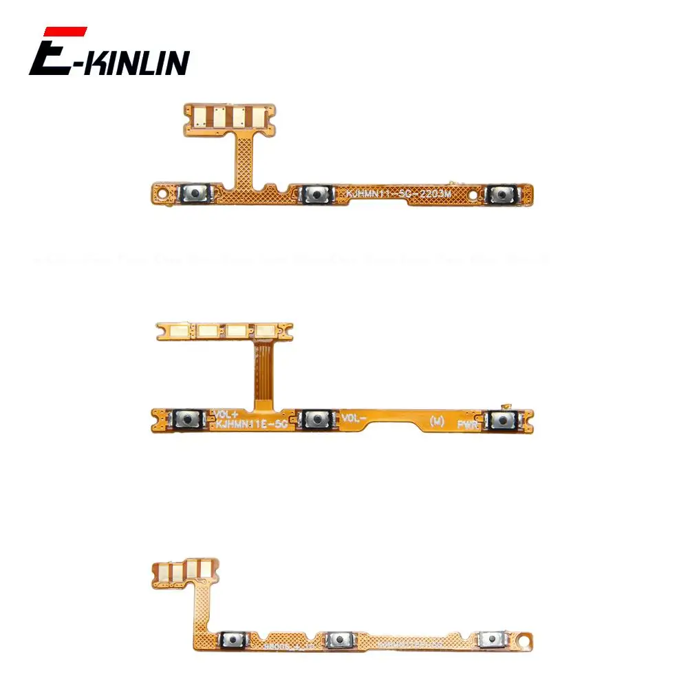 Mute Switch Power Key For XiaoMi Redmi Note 11 SE 11E 11S 11T Pro Plus 4G 5G Global ON OFF Volume Button Control Flex Cable