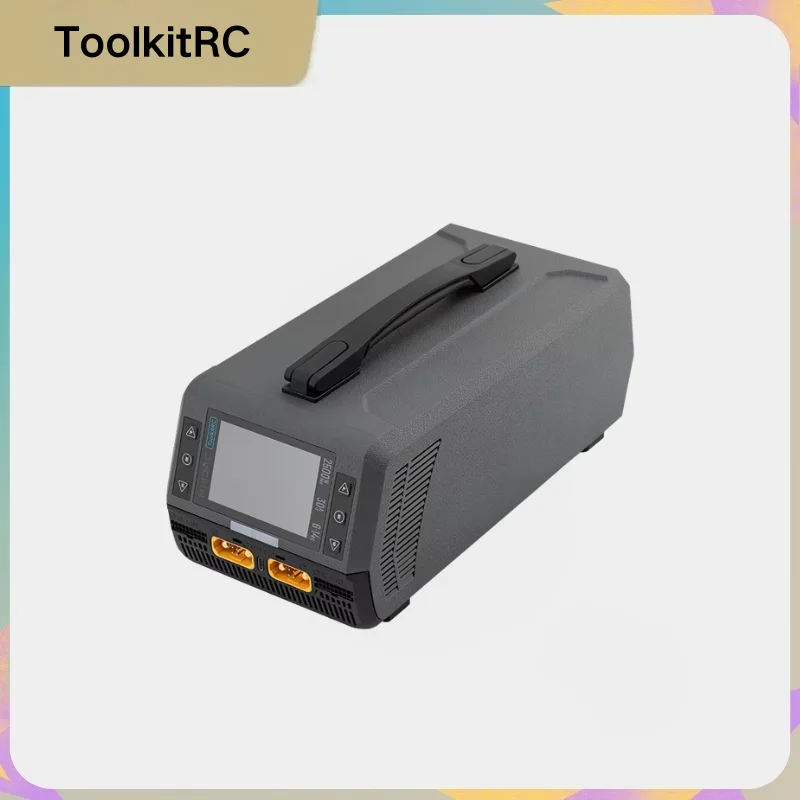 

ToolkitRC M14DAC 2500W Dual Charger, AC 50A 30A*2 6-14S LiPo, Synchronous Smart Battery DroneCAN for FPV Drone RC Parts