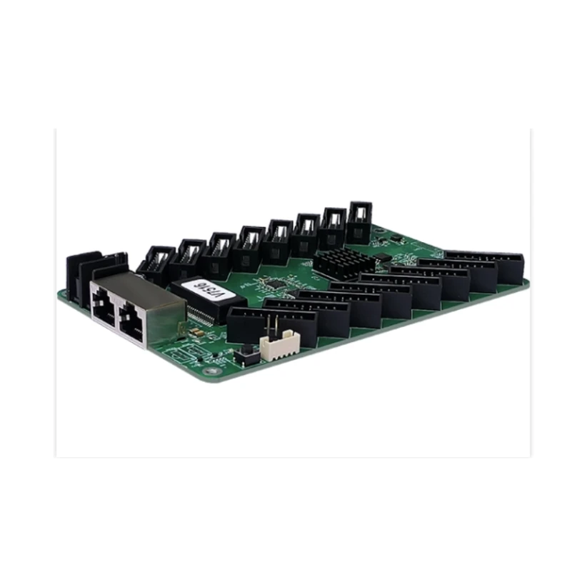 BX-V7516 Receiving Card with 16*HUB75E Port , Work with OVP-V4,OVP-V8,BX-L1A Send Card,128 X 1024pixels