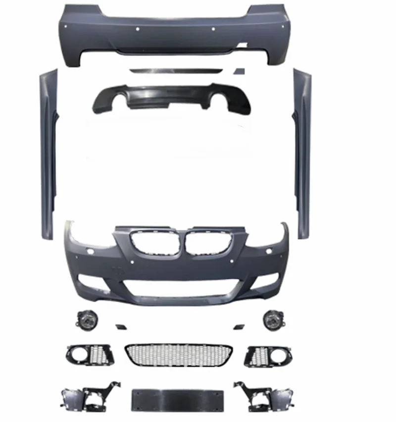 2025 New Style High Quality PP+carbon Fiber 2005-2012 Car Bumpers E90 E92 E93 Refitted M3 M4 Bodykit for 3 Series 318i 328i view 3