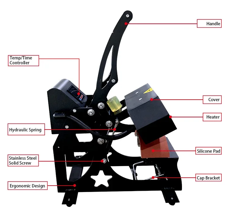 

Термопресс для кепок и головных уборов