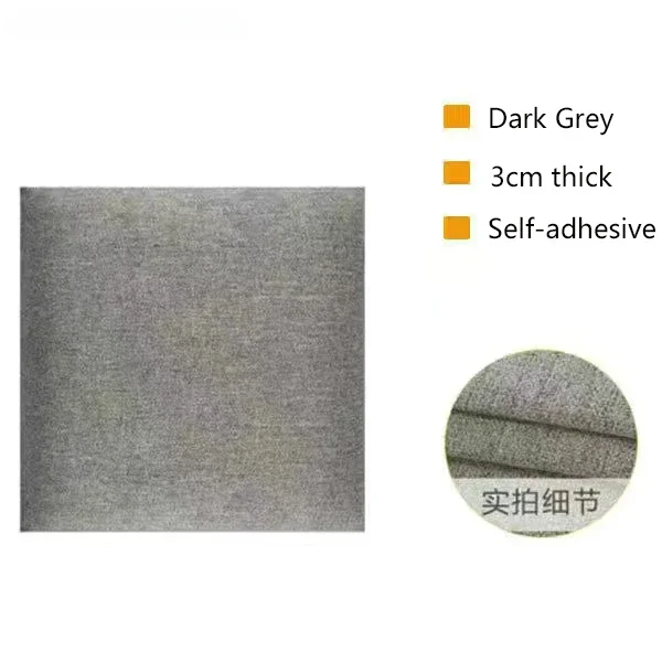 Headboard Soft Bag Self-adhesive Bed Pillow Cushion Stickers Family Bedroom Mural 3D Wall Stickers Home Decor One Piece