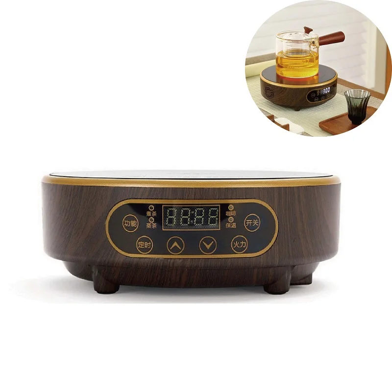 

220V Electric Ceramic Stove Tea Stove Electric Hot Plate Heater Stove 7 Gear Heating Furnace Mini Smart Tea Maker Water Boiler