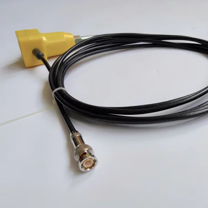 Single Geophone 4.5 Hz Vertical With BNC Male Connector , Coaxial Shielded Cable, Seismic Geophone 4.5Hz String