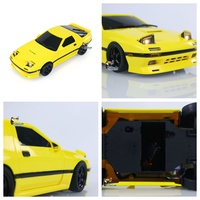 1/18 LDRC LDA01Y 2.4G Radio Control Drift Car Model 4x2 Racing Vehicle Linear Speed 10KM/H Light Battery Motor USB Charge Toys