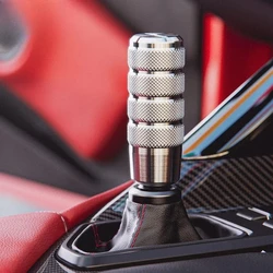 Car modification gear head aluminum alloy gear lever manual transmission universal metal gear personality, shift knob