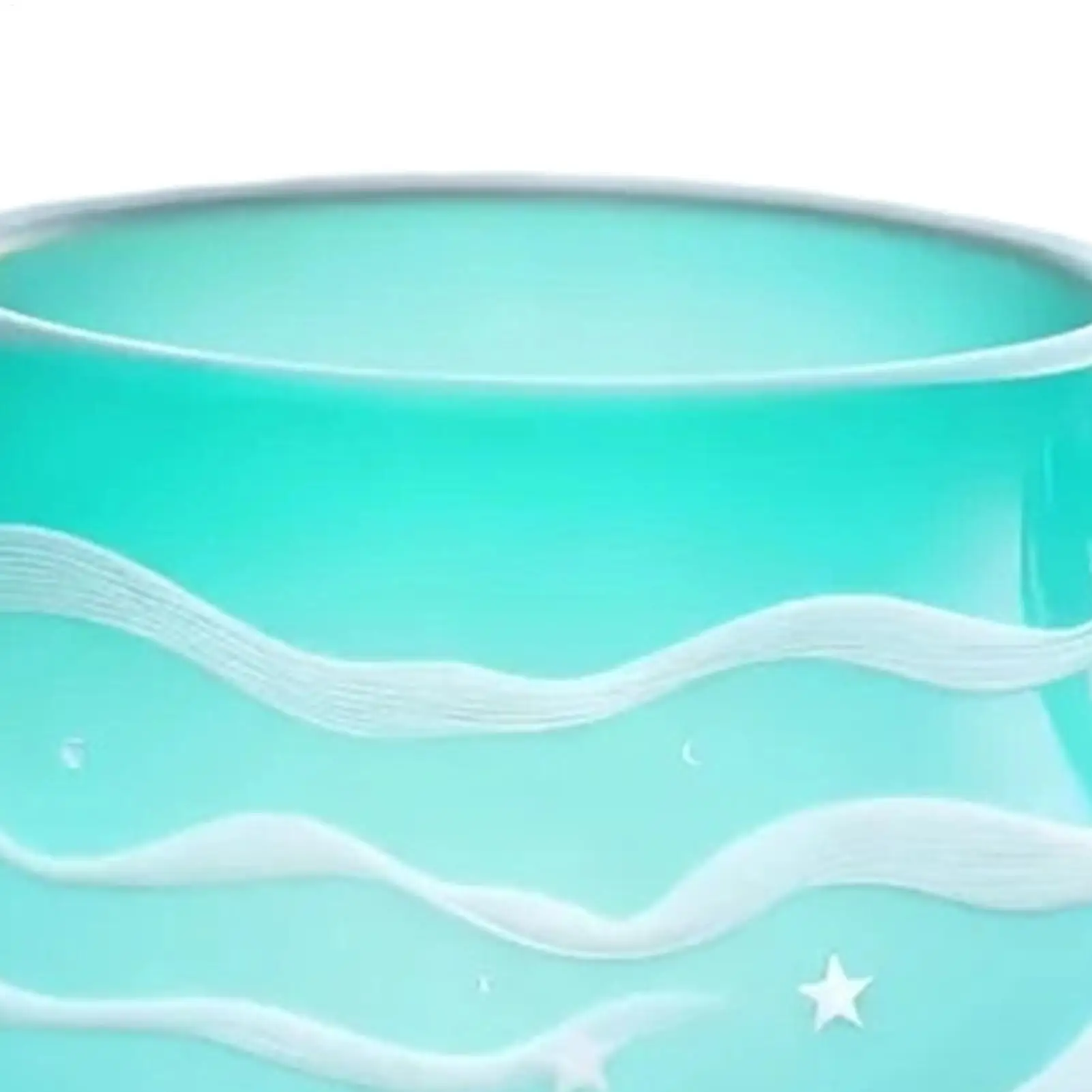 أكواب القهوة الزجاجية مقبض ذيل حورية البحر موجة البحر أكواب القهوة الزجاجية كوب الشاي للمشروبات الباردة الساخنة عصير الماء الحليب ديكور المنزل #5