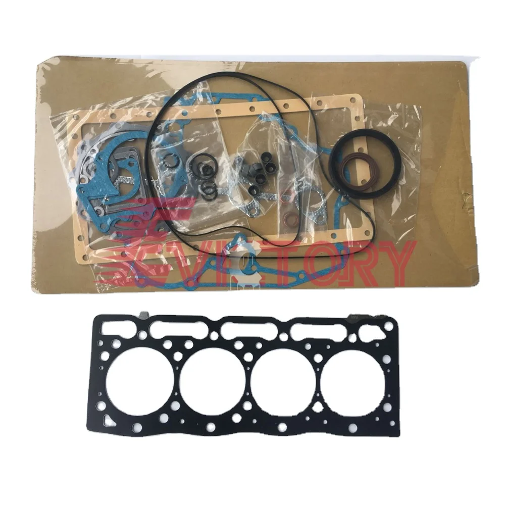 For KUBOTA truck engine V1405 overhaul rebuild kit cylinder gasket kit + piston & rings