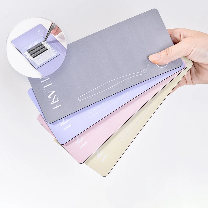 1Pcs Magnetische Falsche Wimpern Pinzette Halter Weiche Anti Fall Bord Falsche Wimpern Display Palette Spezialisiert Für Wimpern Pfropfen