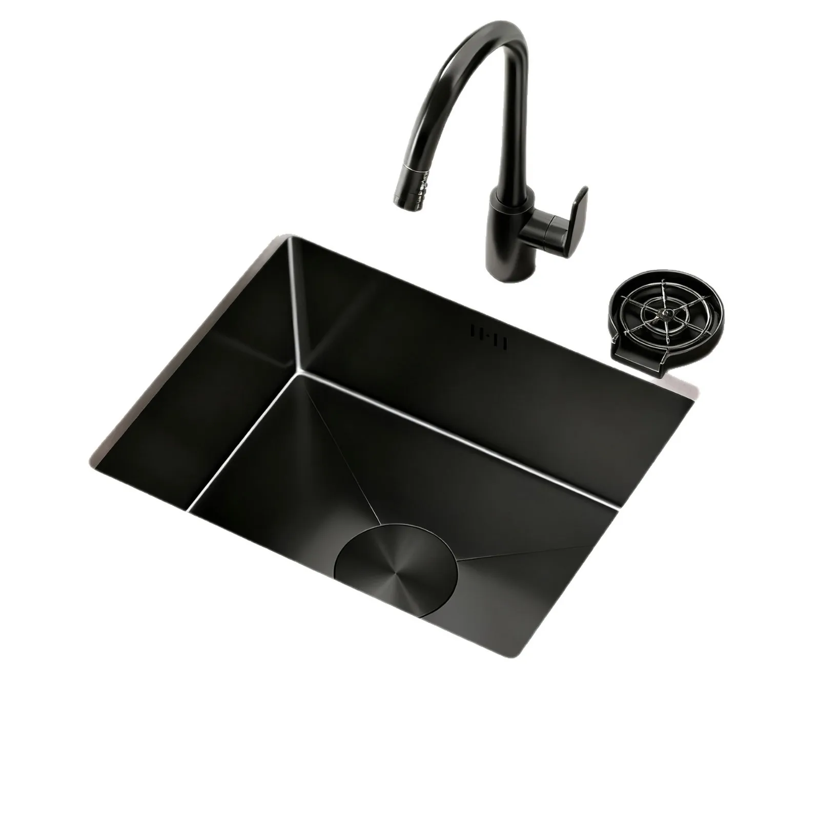 

Black, nano, kitchen, single slot, mini, bar, sink.