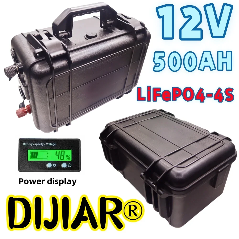 

Air rapid transportation, 12V500AH lithium iron phosphate, LiFePO4, 100A discharge protection board, golf cart, solar cycle，BMS