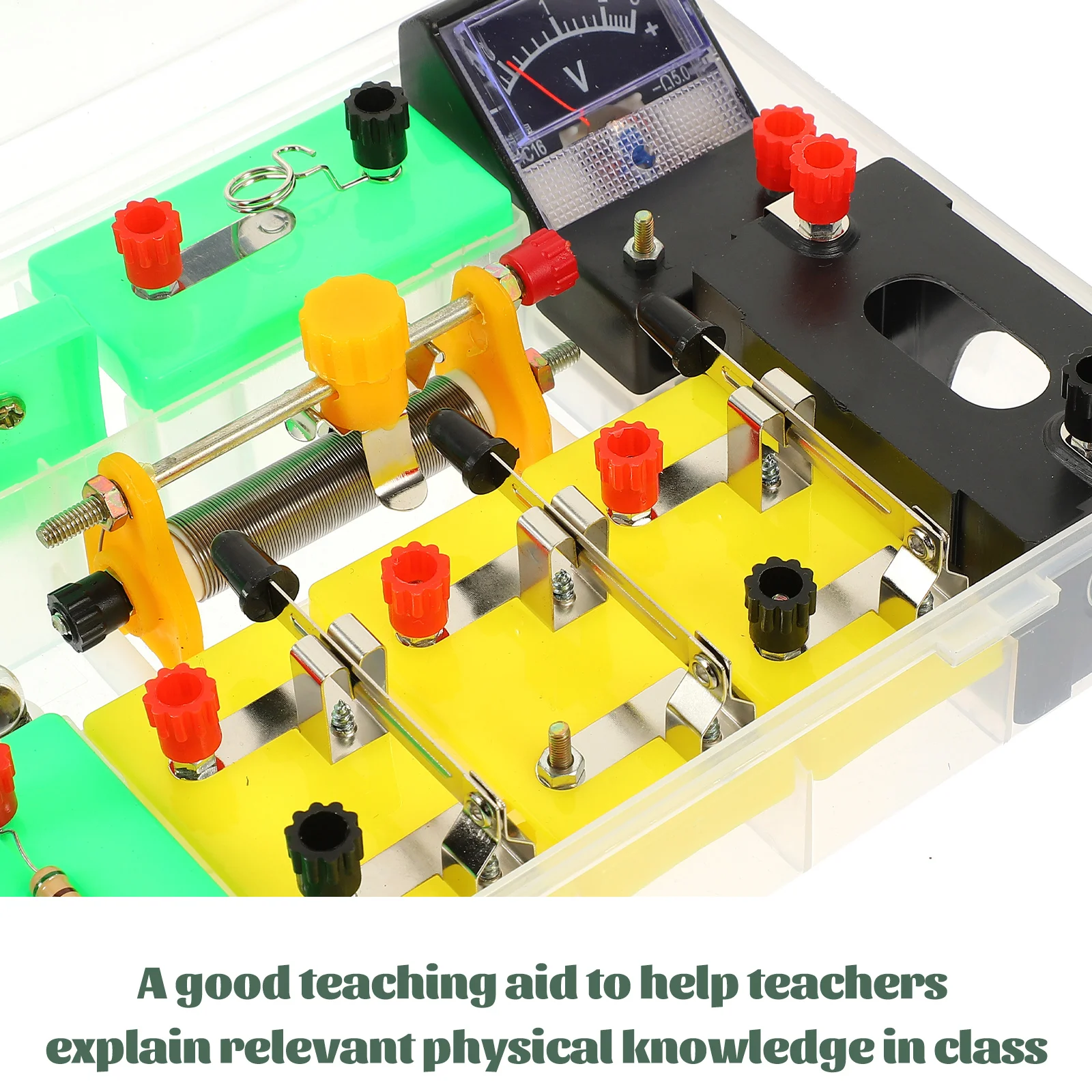 

Electrics Experimental Tools Physics Teaching Equipment PVC Science Equipment for Junior Students Electrics Knowledge Learning
