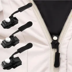 Universal Zipper Repair Kit Instant Detachable Zipper Head Replacement Zipper Slider Pull For Jacket Bags Luggage