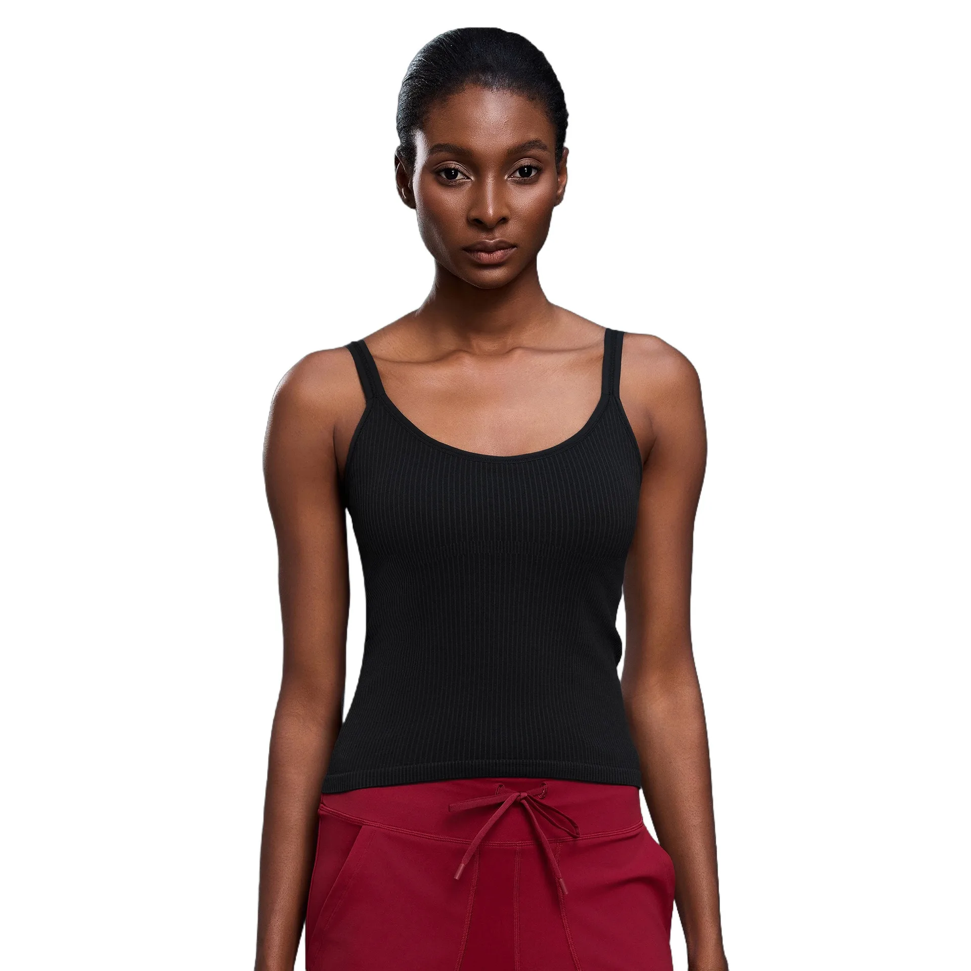 

Дышащий топ из двусторонней ребристой ткани Lemon с нагрудными вставками для фитнеса, йоги, тренировок, спортзала, женская спортивная одежда для тренировок