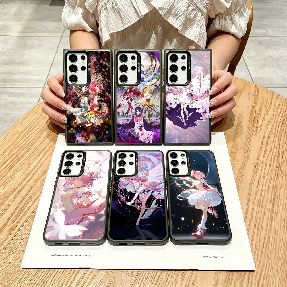 Shockproof Case For Samsung Galaxy Note 20 Ultra 5G Phone Cover M36 M12 J5 J7 Prime F42 F41 F15 F02s Kaname Madoka Akemi Homura