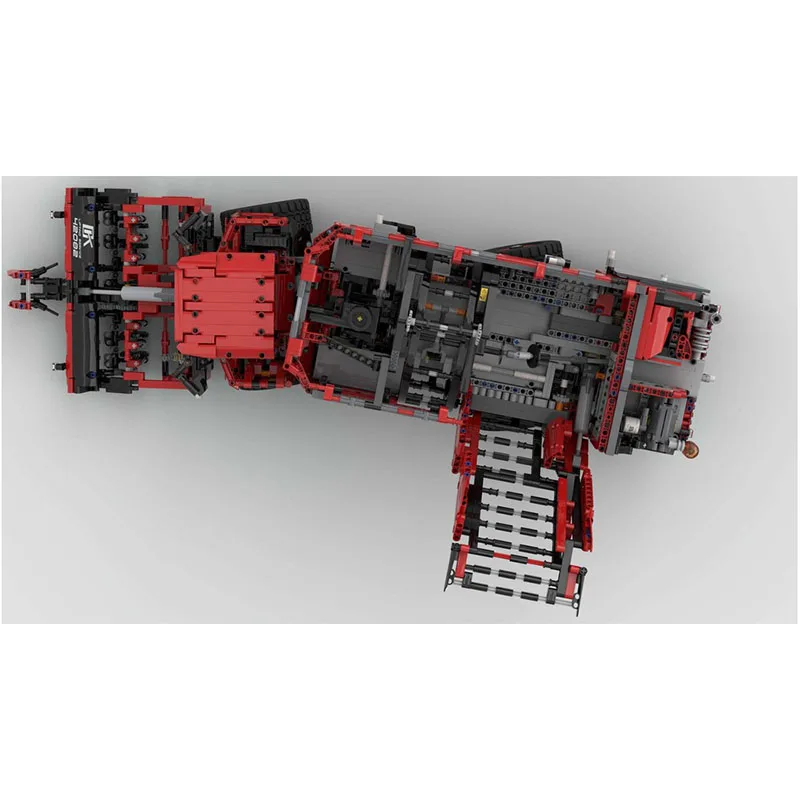 Modulaire stadsgebouw Moc-bouwstenen Suikerbiet-oogstmachine Modeltechnologie Modulaire blokken Geschenken Kerstspeelgoedsets Montage