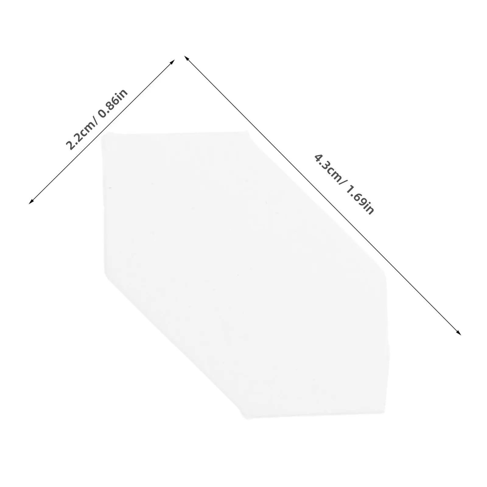 300Pcs Hexagon Quilting Templates Paper Piecing Shapes Patchwork Sewing DIY Craft Tools Quilting Patterns Sewing Crafts