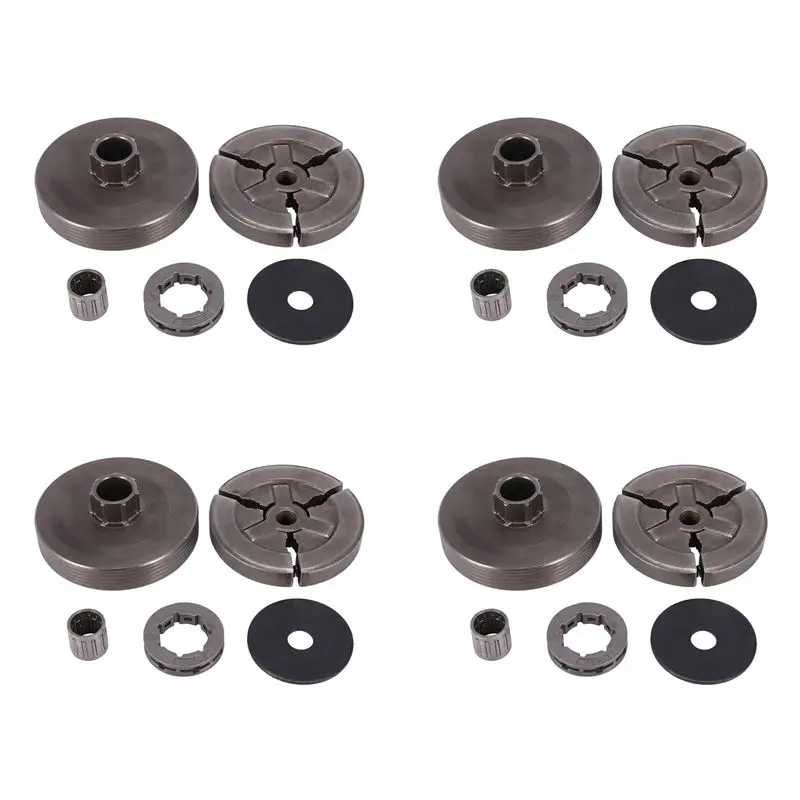 

GYTB-4X Clutch Drum & Clutch & Sprocket Rim & Needle Bearing Fit For Chinese Chainsaw 4500 5200 5800