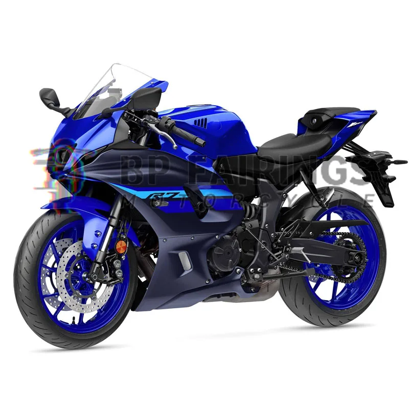 For YAMAHA YZF-R7 2022 2023 2024 Motorcycle Fairing Kit Fit for YAMAHA R7 2022-2024 yzf r7 Bodywork Fairings Set Blue