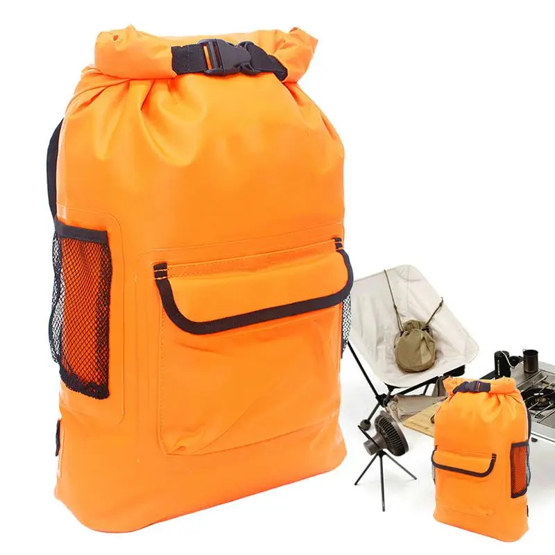 

Waterproof Bags For Boating Waterproof Lightweight Boating Backpack Roll Top Outdoor Daypack Floating Water Sports Accessories