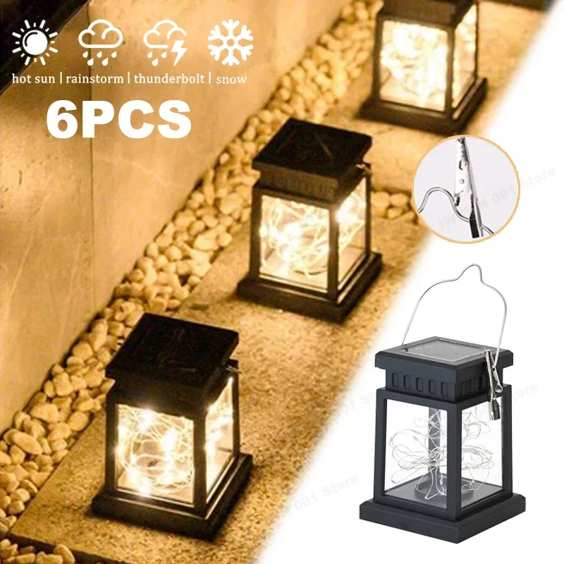 

Solar Powered Waterproof Garden String Lights Outdoor Decoration for Patio Pathway Fence Festive Party Atmosphere Starry Night