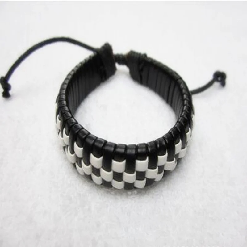 All-Match Leather Bracelet Aliexpress Foreign Trade Supply Factory Direct Sales Price Discount Couple's Birthday Present Hot Sal