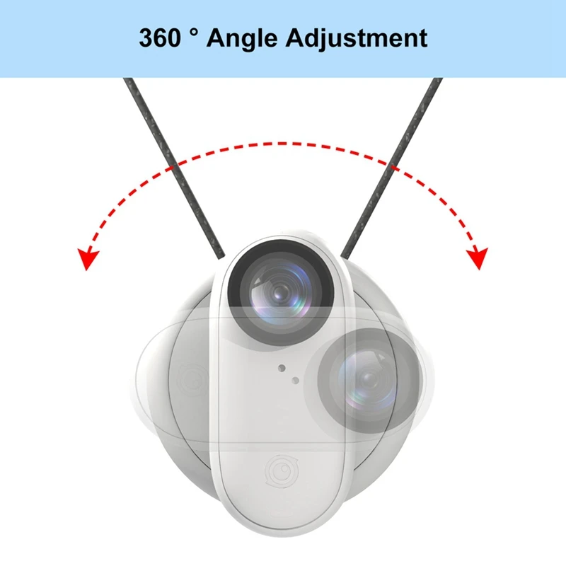 Tali gantungan leher olahraga, untuk Insta360 GO3/3S kamera olahraga braket tali gantungan leher