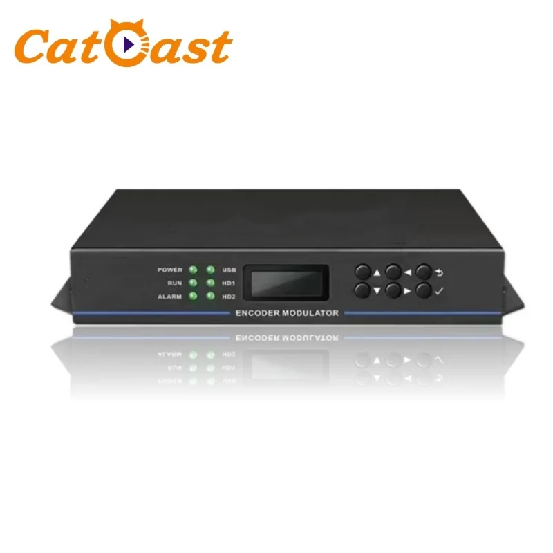 

2-канальный HDMI-модулятор H.264 для цифрового кабельного ТВ (CATV) с поддержкой DVB-T/ATSC/DTMB и RF-выходом