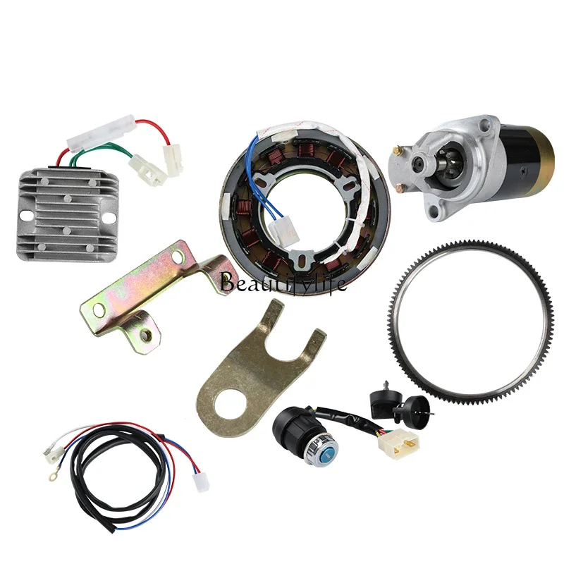

Diesel Engine 170f 178f 186f Hand Starting Change Power Start Full Set Motor