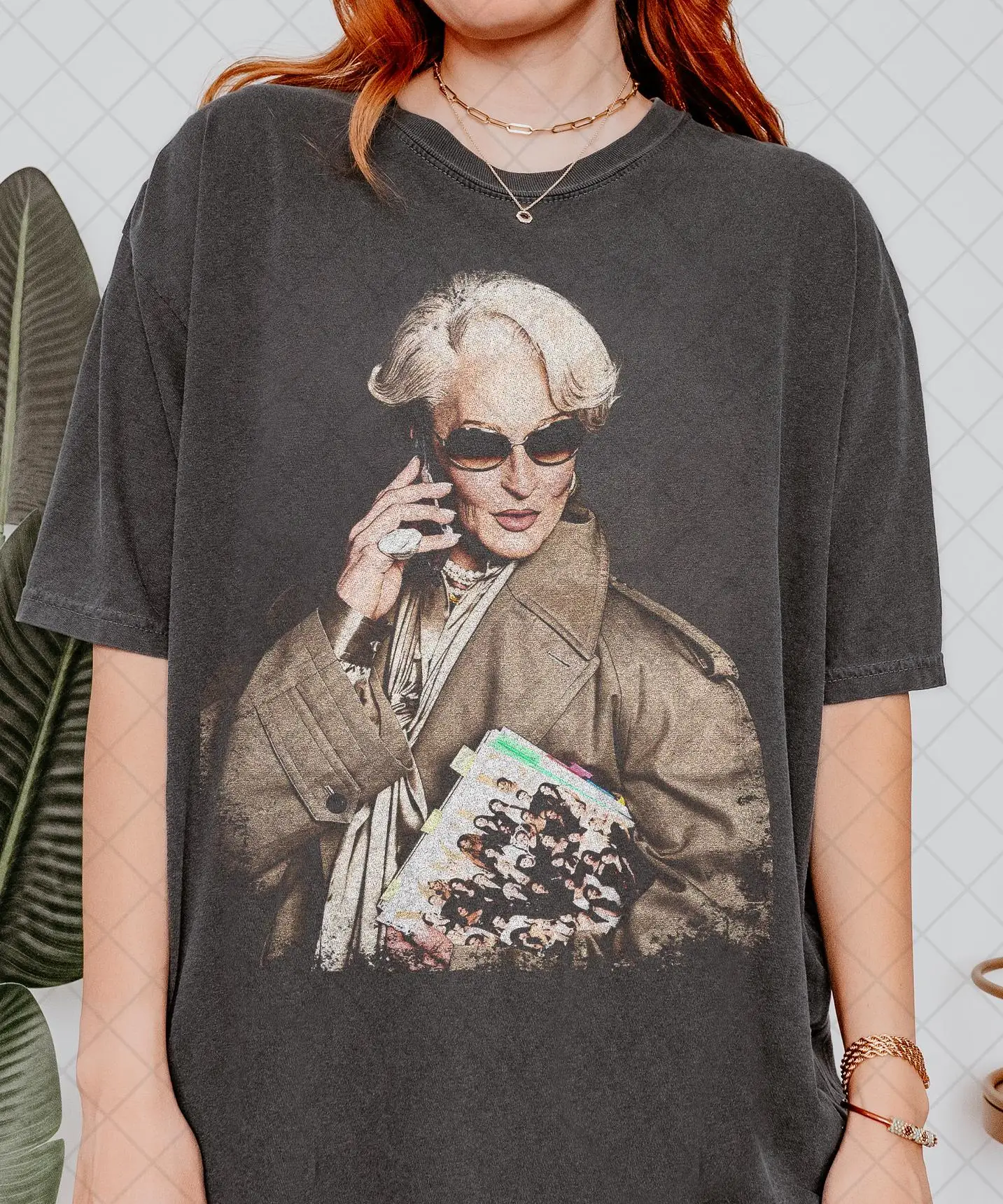 Camiseta Miranda Priestly, camiseta The Devil Wears Prada, camiseta gráfica Fashion Boss Lady, presente para mulheres e homens, camiseta unissex
