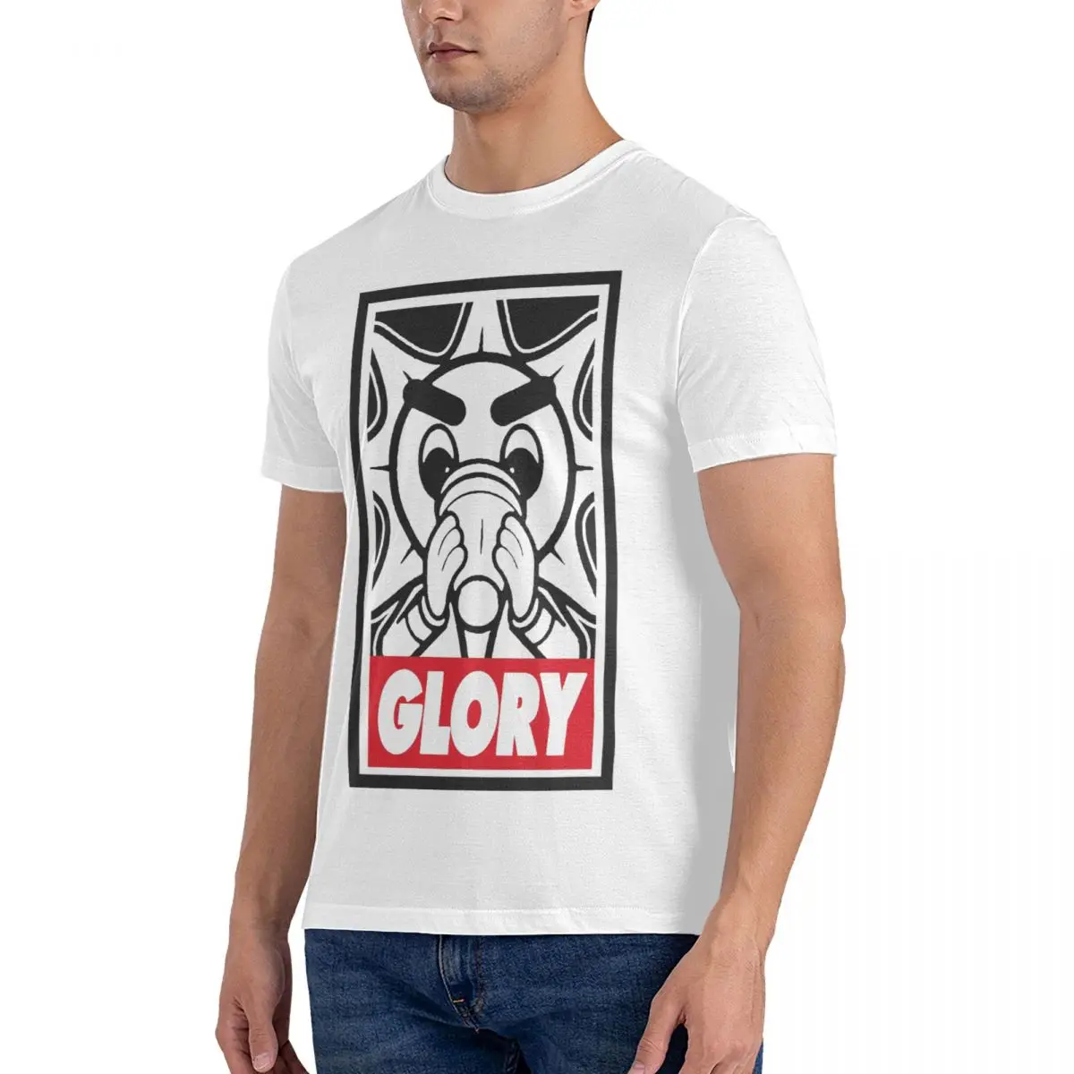 Novelty Glory T-Shirts Men O Neck 100% Cotton T Shirts Chief Keef Short Sleeve Tee Shirt Gift Idea Tops