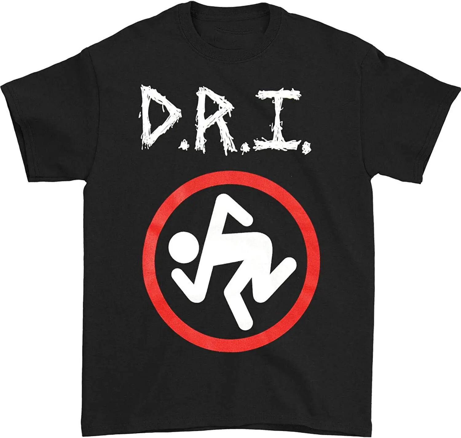 D.R.I. Dirty Rotten Imbeciles Scratch Logo Black Size S to 5xl Shirt Ah989