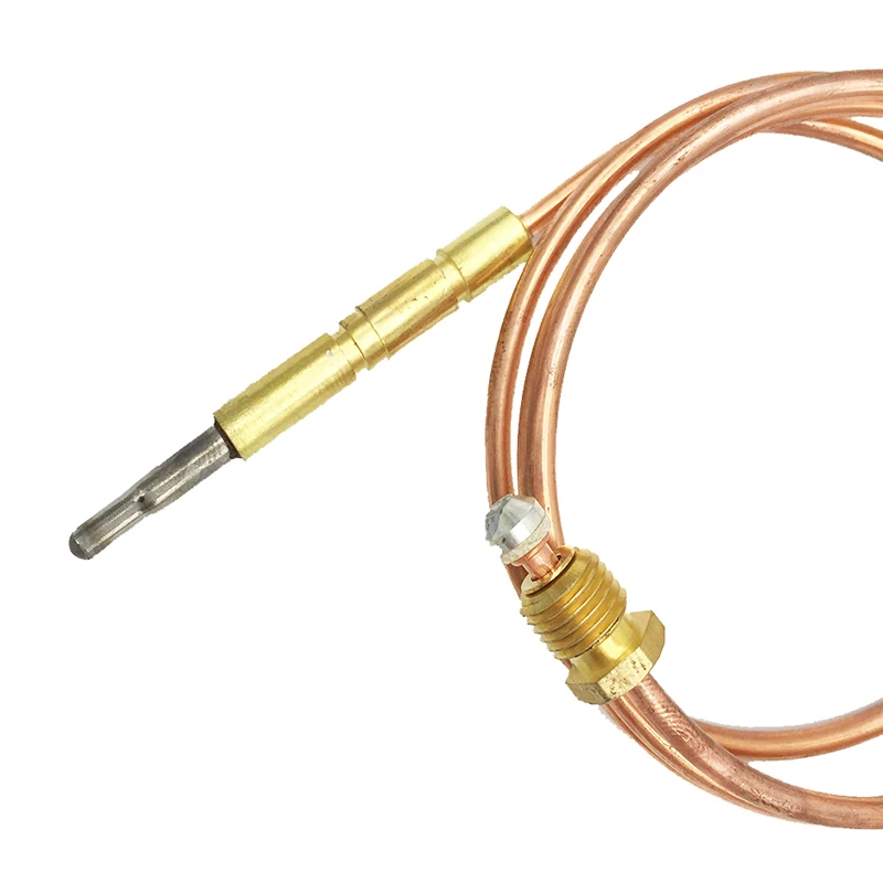 Gas Water Heater Thermocouple Western Kitchen Accessories Flameout Protection Device M10*1 Connector Nuts Universal Sensor 900mm