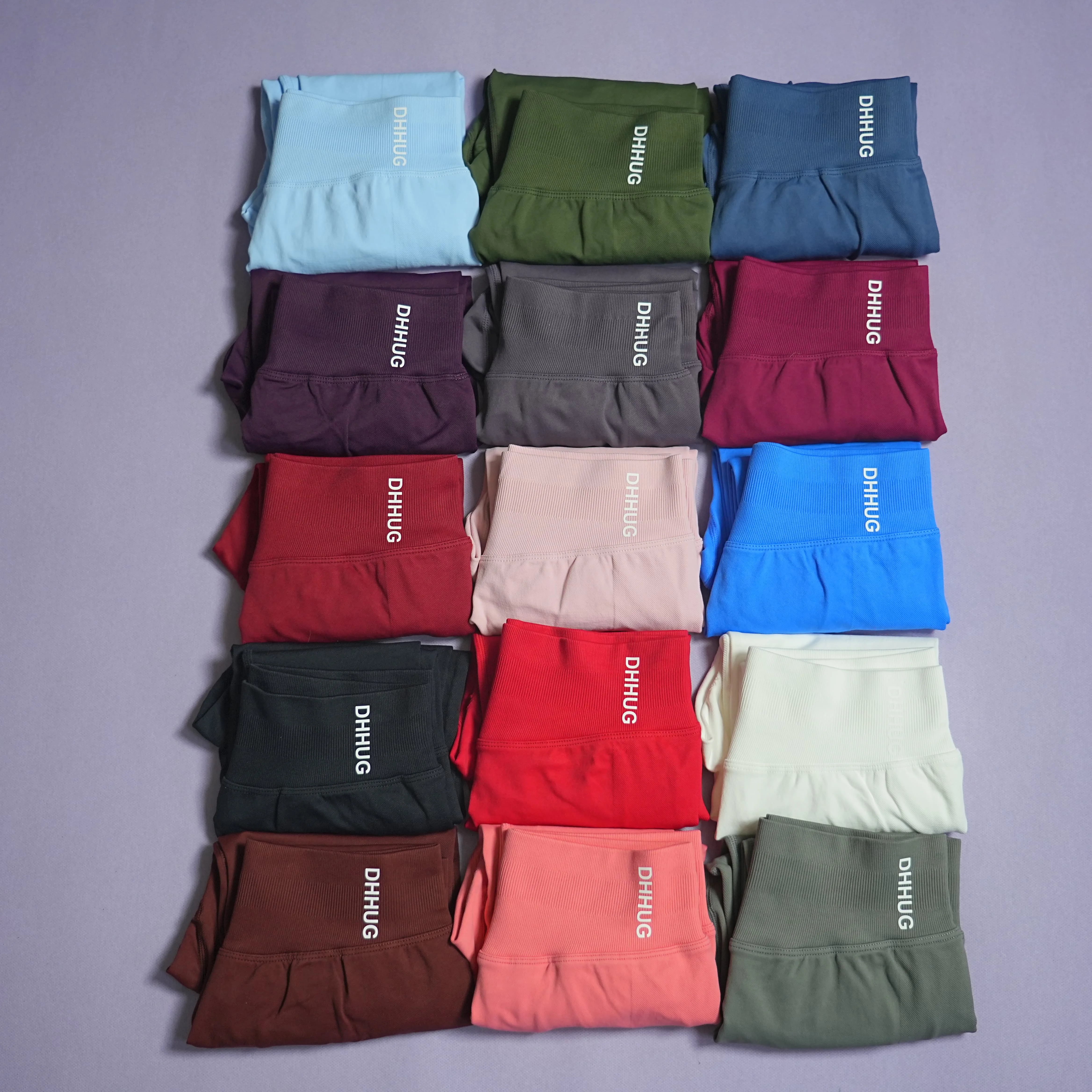 Leggings Deportivos Sin Costuras Estilo DHHUG para Mujer, Cintura Alta, Levanta Glúteos, Pantalones de Compresión para Gimnasio, Entrenamiento y Running