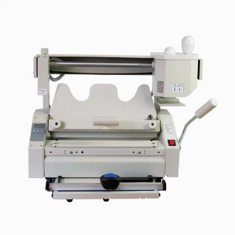 

Perfect Binding Machine With Paper Creasing Function 310x430mm Max Book