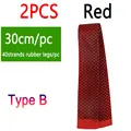 2 piezas Rojo B