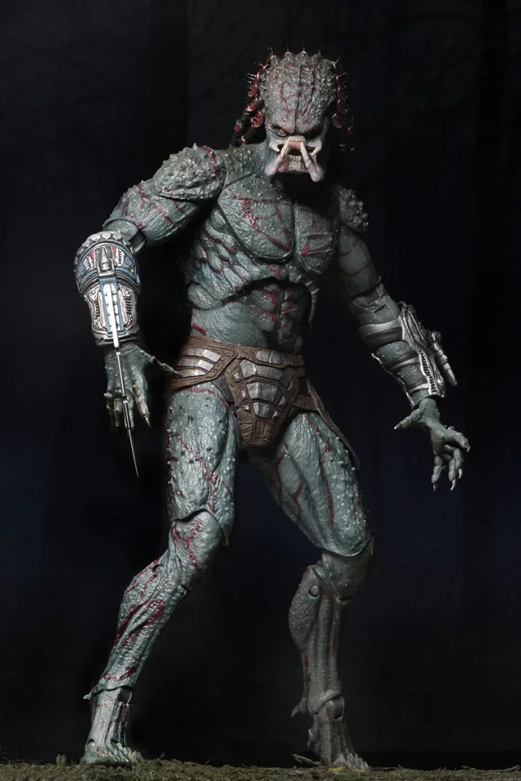 Neca Fugitive พรีเดเตอร์นักล่าตุ๊กตาขยับแขนขาได้หุ้มเกราะโมเดลของเล่นตุ๊กตาของขวัญ