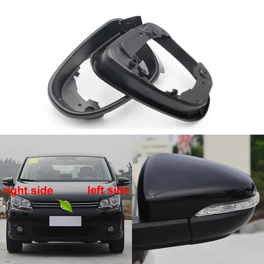 

For Volkswagen VW Touran 2011 2012 2013 2014 2015 Car Side Rear View Mirrors Turn Signal Light Lamp Rearview Mirror Frame