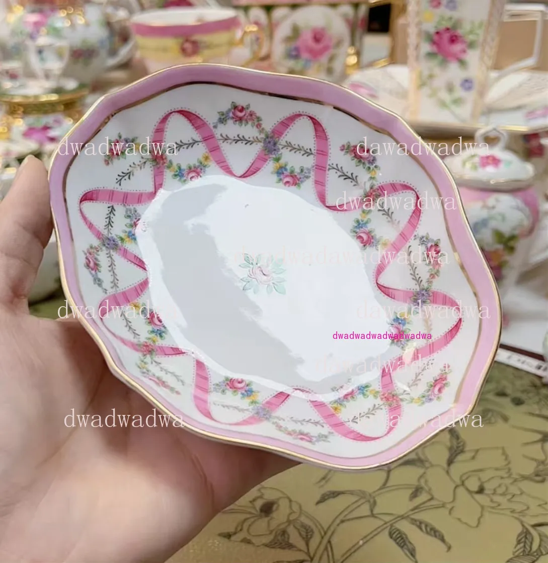 

Ceramics Flower Jewelry Storage Box Vase Teapot Flower Basket Jewelry Case Storage Jewelry Organizer Display Home Decor Ornament