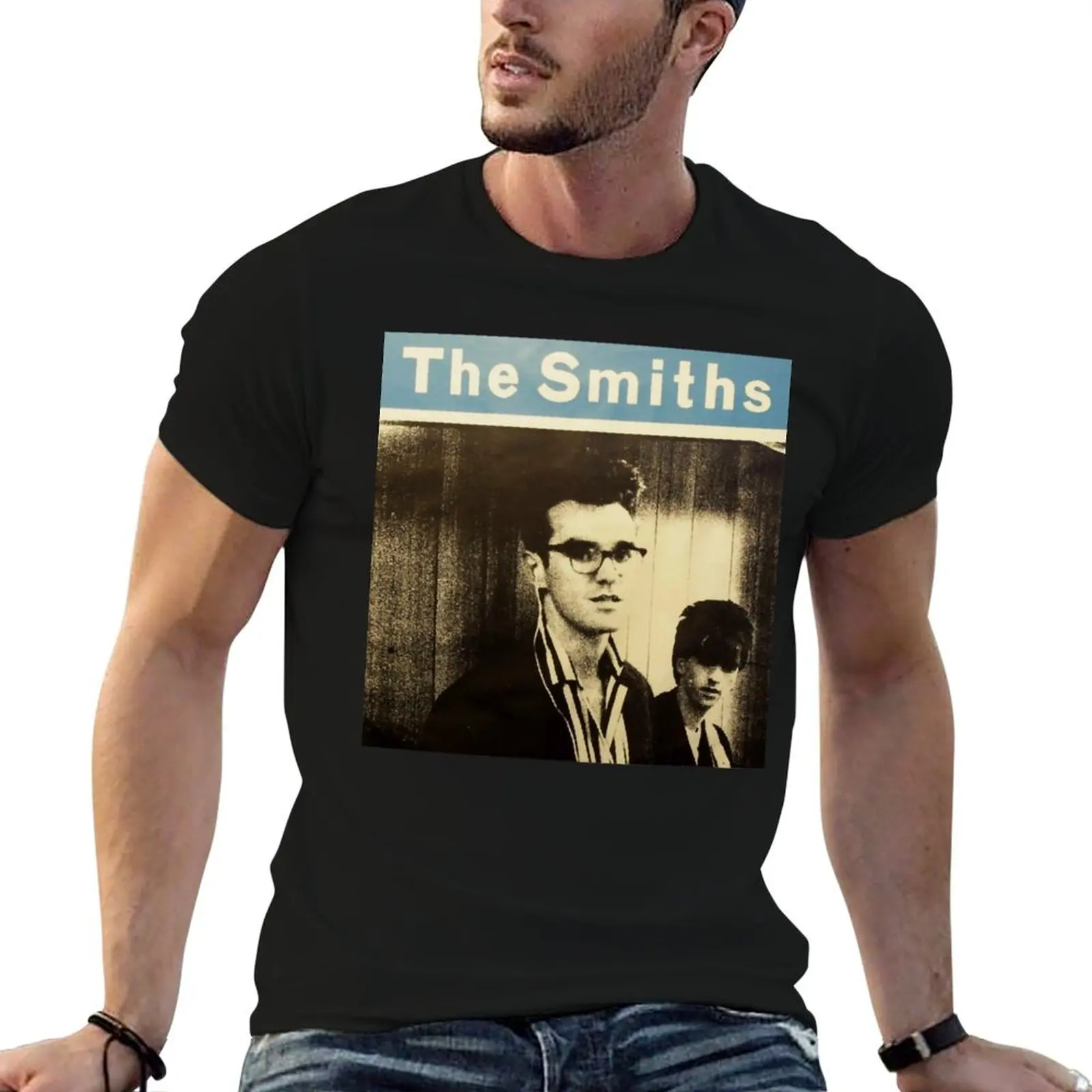 

Funny Men Retro Smiths Vintage Awesome For Music Fan T-Shirt essential t shirt Funny t-shirts anime shirts men