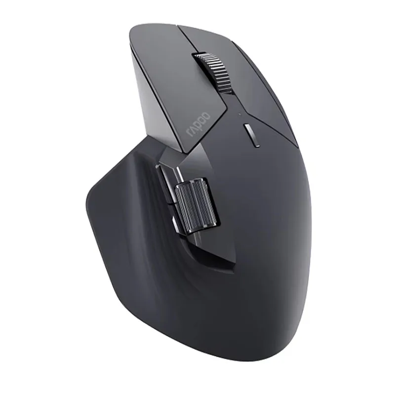 MT760/MT760Mini Multi-mode Rechargeable Wireless Mouse Ergonomic 4000 DPI Support Up to 4 Devices Bluetooth Mouse For RAPOO