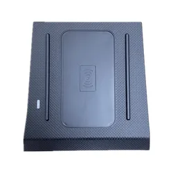For Toyota Prado 2010-2020 car accessories 15w fast QI wireless charger phone charger charging plate charging holder for iPhone