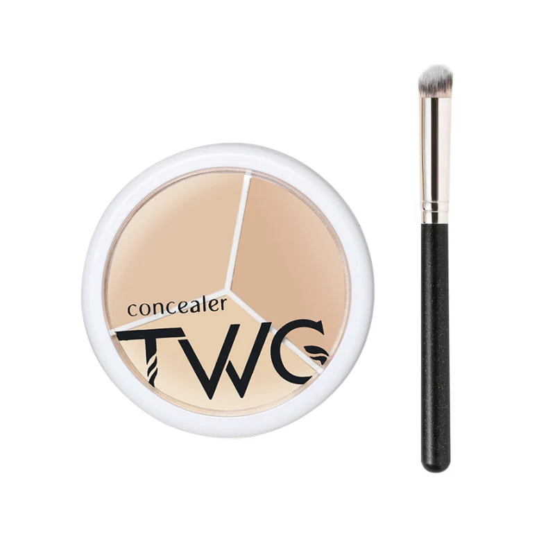 TWG 3 Colors Concealer Palette Professional Makeup Face Eye Contour Face Spot Concealer Dark Circle Correcting Face Makeup