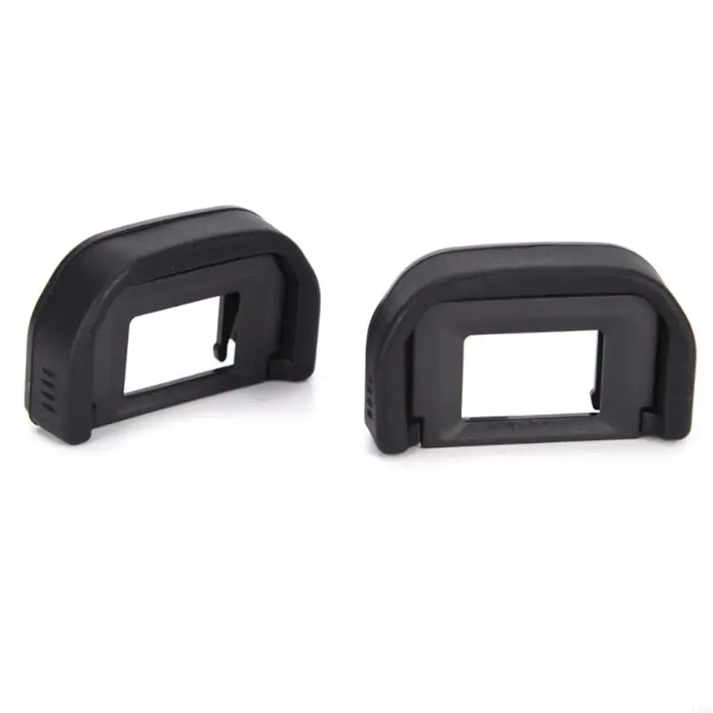 L4MA 2 Pack Eyecup Eyepiece Viewfinder Protective Cover for 60D 70D 80D 5D 20D 30D 10D Cameras Replaces