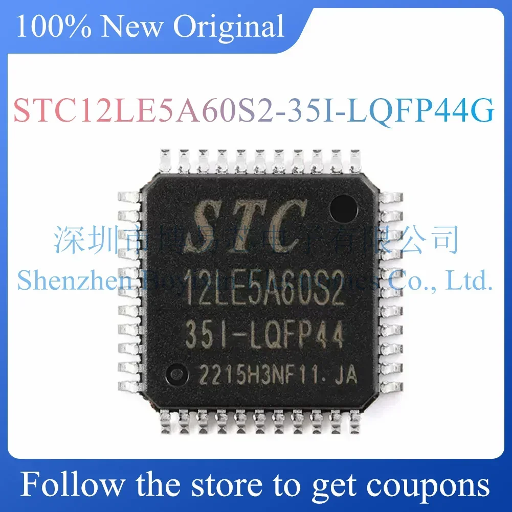 

NEW STC12LE5A60S2-35I-LQFP44G Original Product LQFP-44