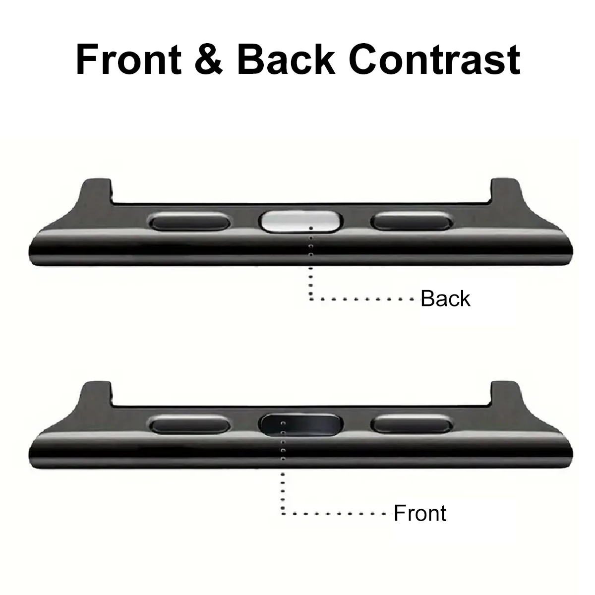 4 قطعة/المجموعة 14-16-18-20-22 مللي متر محول ل iWatch الترا 9 SE 8 7 6 5 4 3 2 الأشرطة عرض موصل ل أبل ساعة 49 45 44 42 41 38 مللي متر