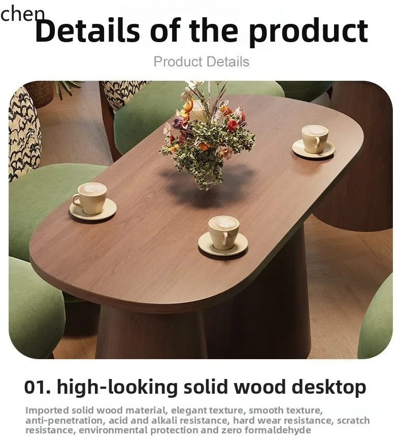 HXL التفاوض أريكة كرسي مطعم تجاري مسند الظهر مقهى طاولة طعام كرسي #3