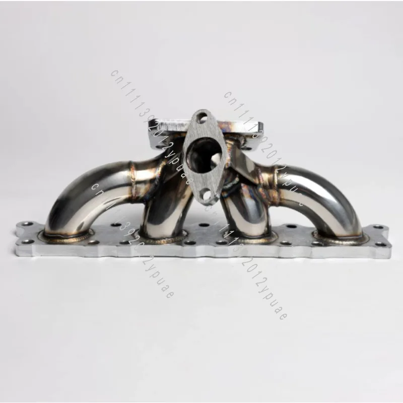 T3 Turbo Exhaust Manifold, Croissant Style Modified Header, Performance Replacement Manifold for 1.8T 20V Engine Retrofit
